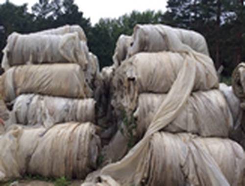 Examples of materials processed by a single shaft shredder